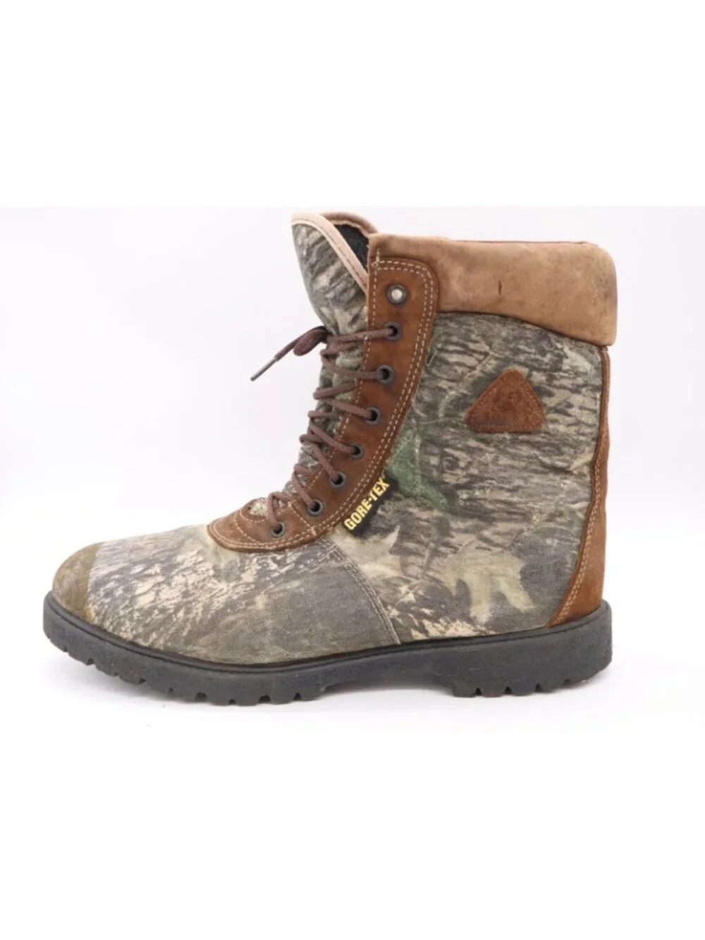 Rocky Hunting Boots Men’s Size 12 Camo Gore-Tex Waterproof Insulated 500g